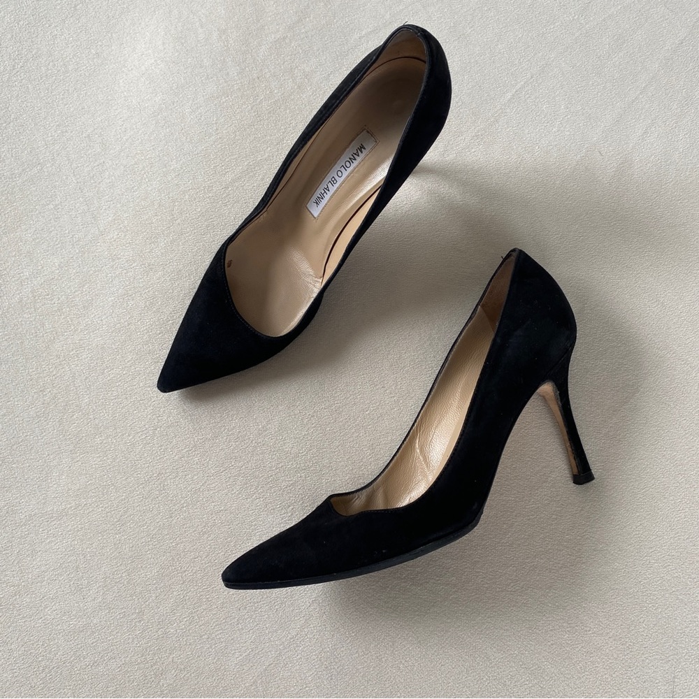 Manolo Blahnik Black Heels
